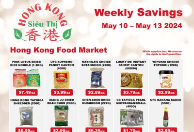 Hong Kong Food Market Flyer May 10 to 13