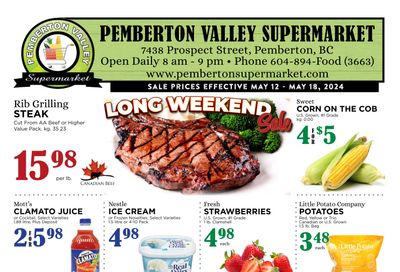 Pemberton Valley Supermarket Flyer May 12 to 18