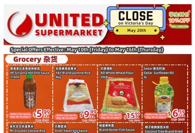 United Supermarket Flyer May 10 to 16