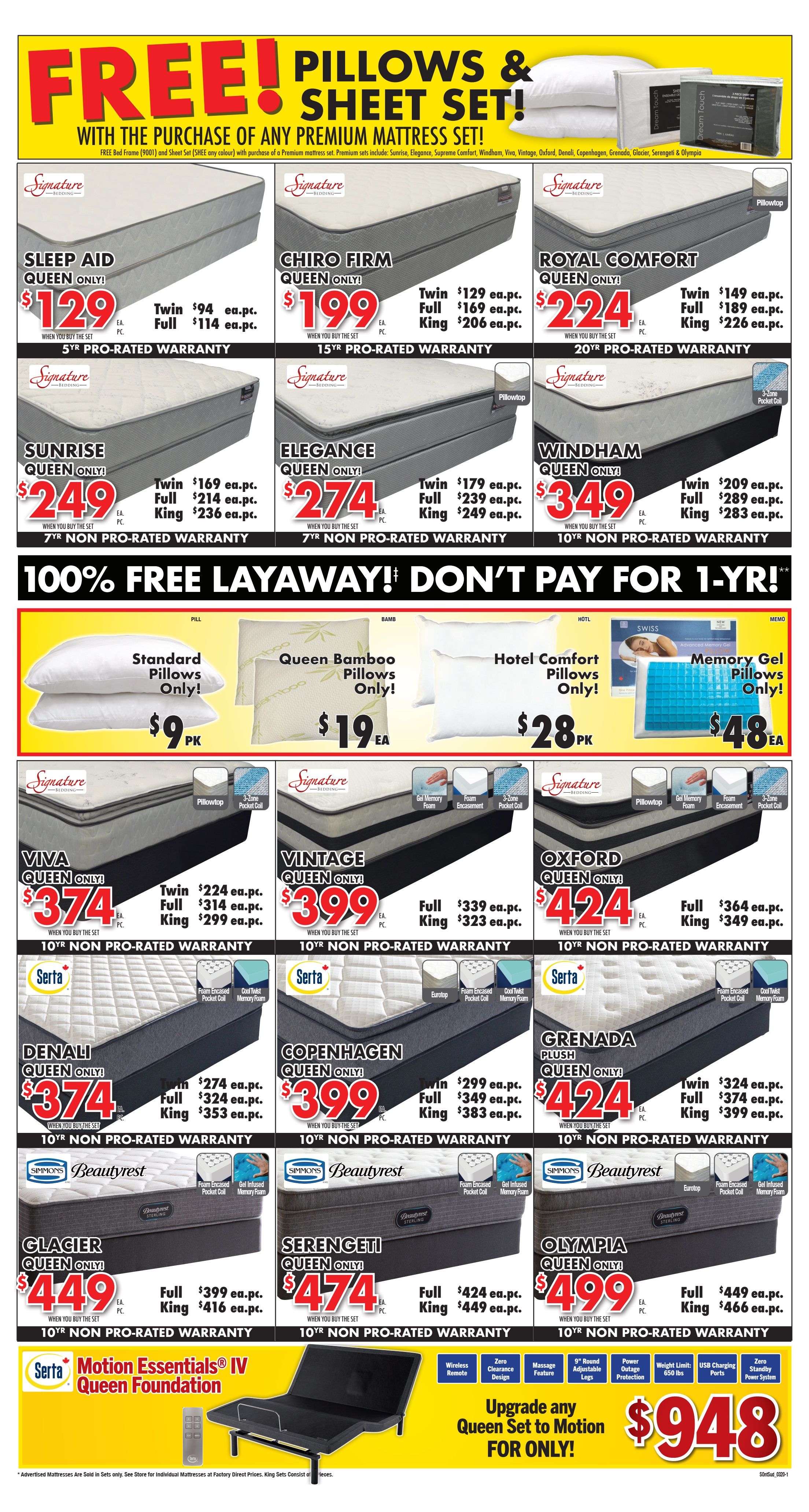 Surplus Furniture & Mattress Warehouse (St. Catharines) Flyer June 2 to 29