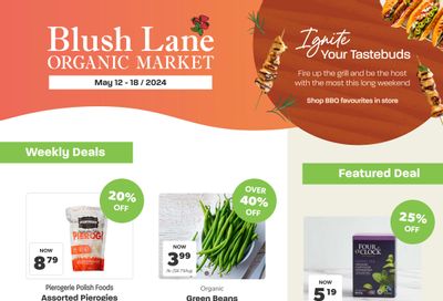 Blush Lane Organic Market Flyer May 12 to 18