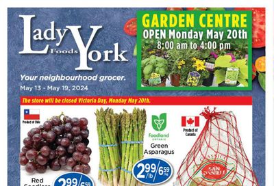 Lady York Foods Flyer May 13 to 19