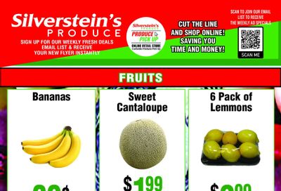 Silverstein's Produce Flyer May 14 to 18