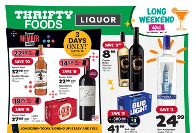 Thrifty Foods Liquor Flyer May 16 to 22