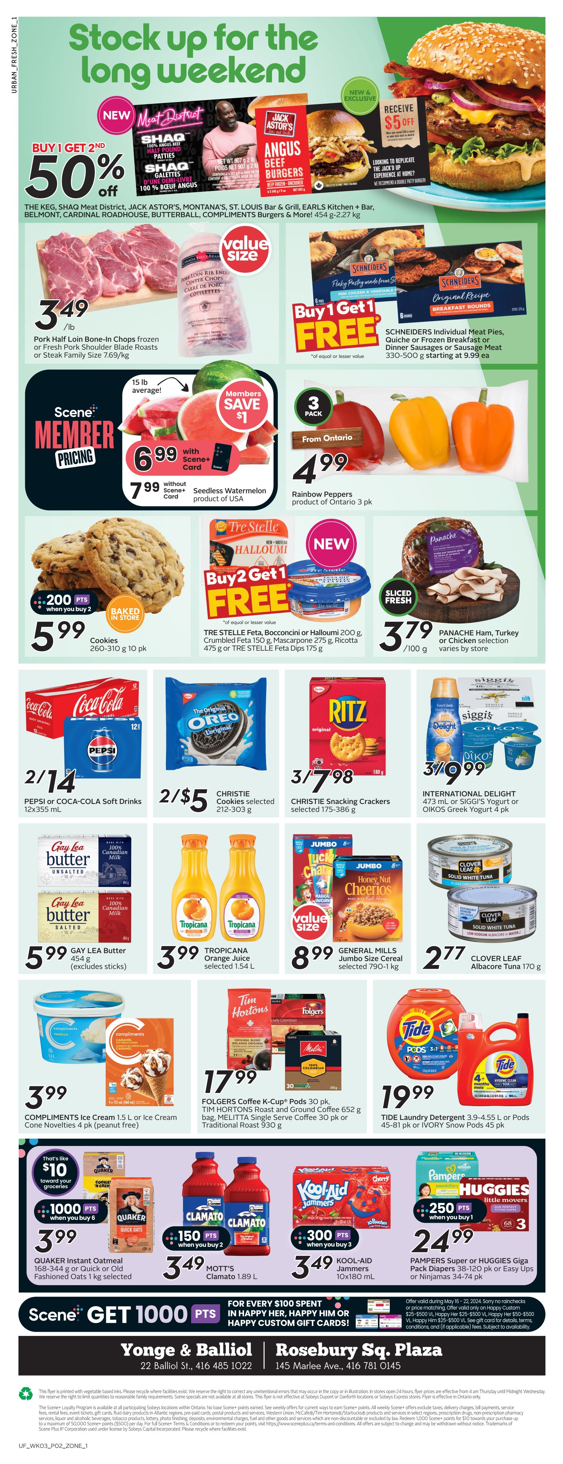 Sobeys Urban Fresh Flyer May 16 to 22