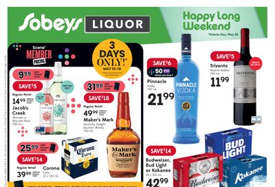 Sobeys (SK) Liquor Flyer May 16 to 22
