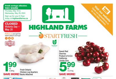 Highland Farms Flyer May 16 to 29