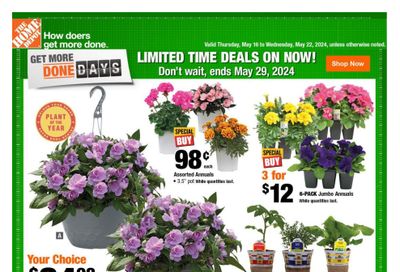 Home Depot (ON) Flyer May 16 to 22