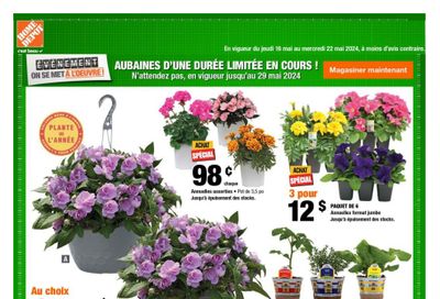 Home Depot (QC) Flyer May 16 to 22