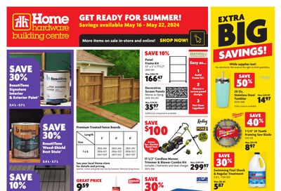 Home Hardware Building Centre (Atlantic) Flyer May 16 to 22