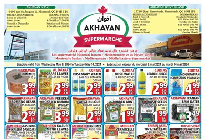 Akhavan Supermarche Flyer May 15 to 21