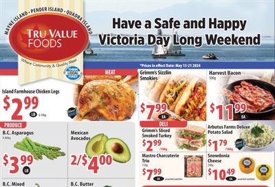 Tru Value Foods Flyer May 15 to 21