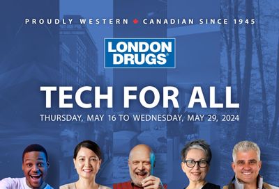 London Drugs Tech For All Flyer May 16 to 29