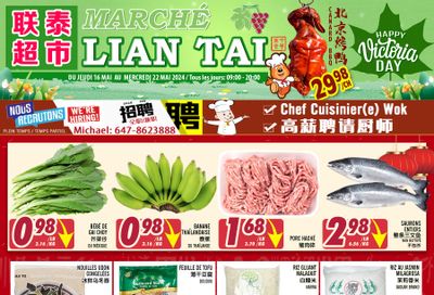Marche Lian Tai Flyer May 16 to 22