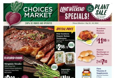 Choices Market Flyer May 16 to 22