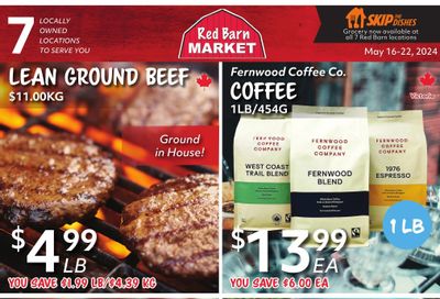 Red Barn Market Flyer May 16 to 22