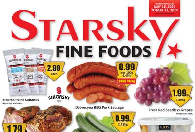 Starsky Foods Flyer May 16 to 22