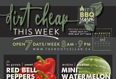 The Root Cellar Flyer May 16 to 22