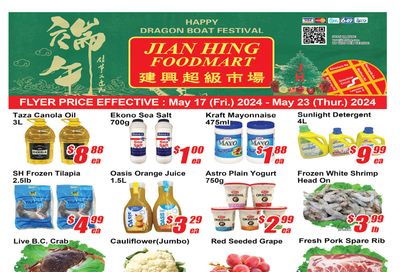 Jian Hing Foodmart (Scarborough) Flyer May 17 to 23