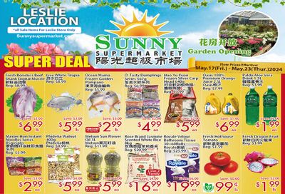 Sunny Supermarket (Leslie) Flyer May 17 to 23