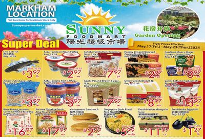 Sunny Foodmart (Markham) Flyer May 17 to 23