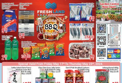 FreshLand Supermarket Flyer May 17 to 23