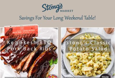 Stong's Market Flyer May 17 to 30