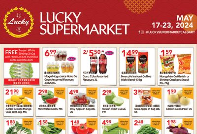 Lucky Supermarket (Calgary) Flyer May 17 to 23