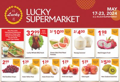 Lucky Supermarket (Surrey) Flyer May 17 to 23