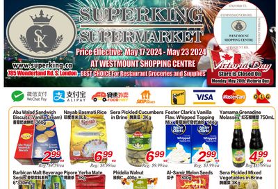 Superking Supermarket (London) Flyer May 17 to 23