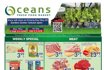 Oceans Fresh Food Market (West Dr., Brampton) Flyer May 17 to 23