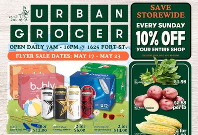 Urban Grocer Flyer May 17 to 23