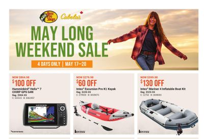 Cabela's Flyer May 17 to 20