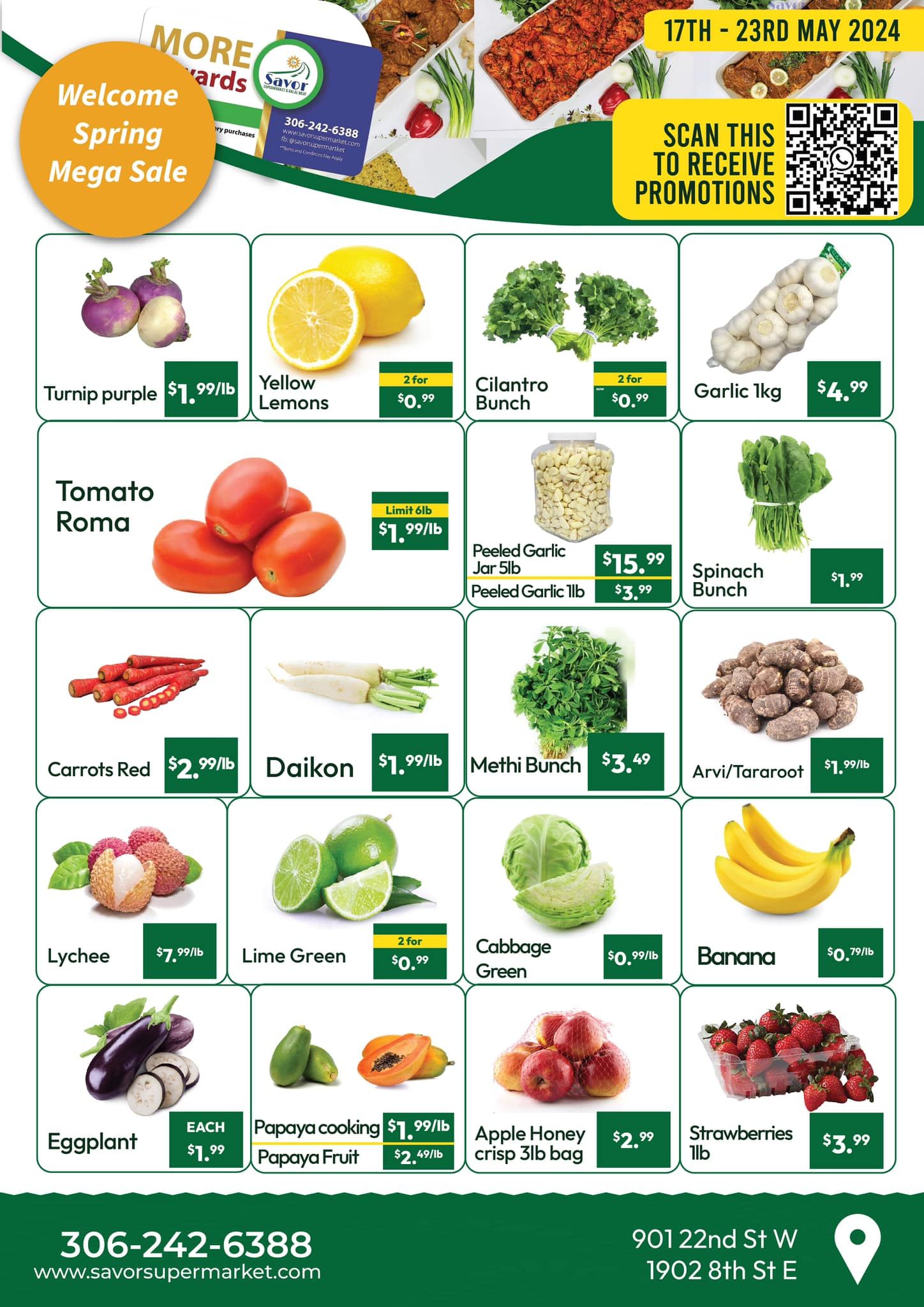 Savor Supermarket Flyer May 17 to 23