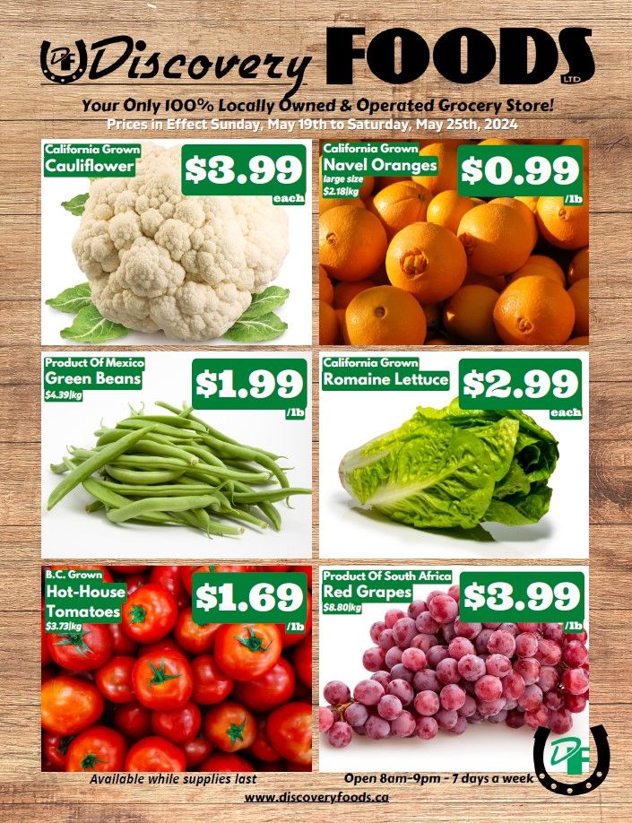 Discovery Foods Flyer May 19 to 25