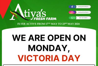 Atiya's Fresh Farm Flyer May 17 to 23