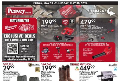 Peavey Mart Flyer May 24 to 30