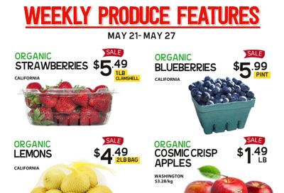 Pomme Natural Market Weekly Produce Flyer May 21 to 27