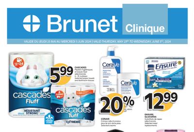Brunet Clinique Flyer May 23 to 29