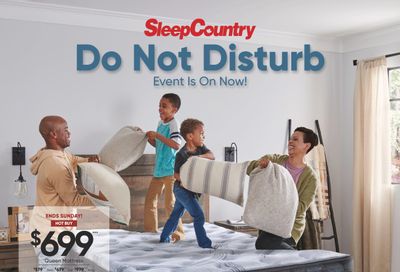 Sleep Country Flyer May 22 to 26