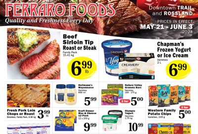 Ferraro Foods Flyer May 21 to June 3