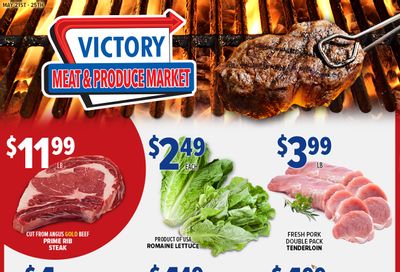 Victory Meat Market Flyer May 21 to 25