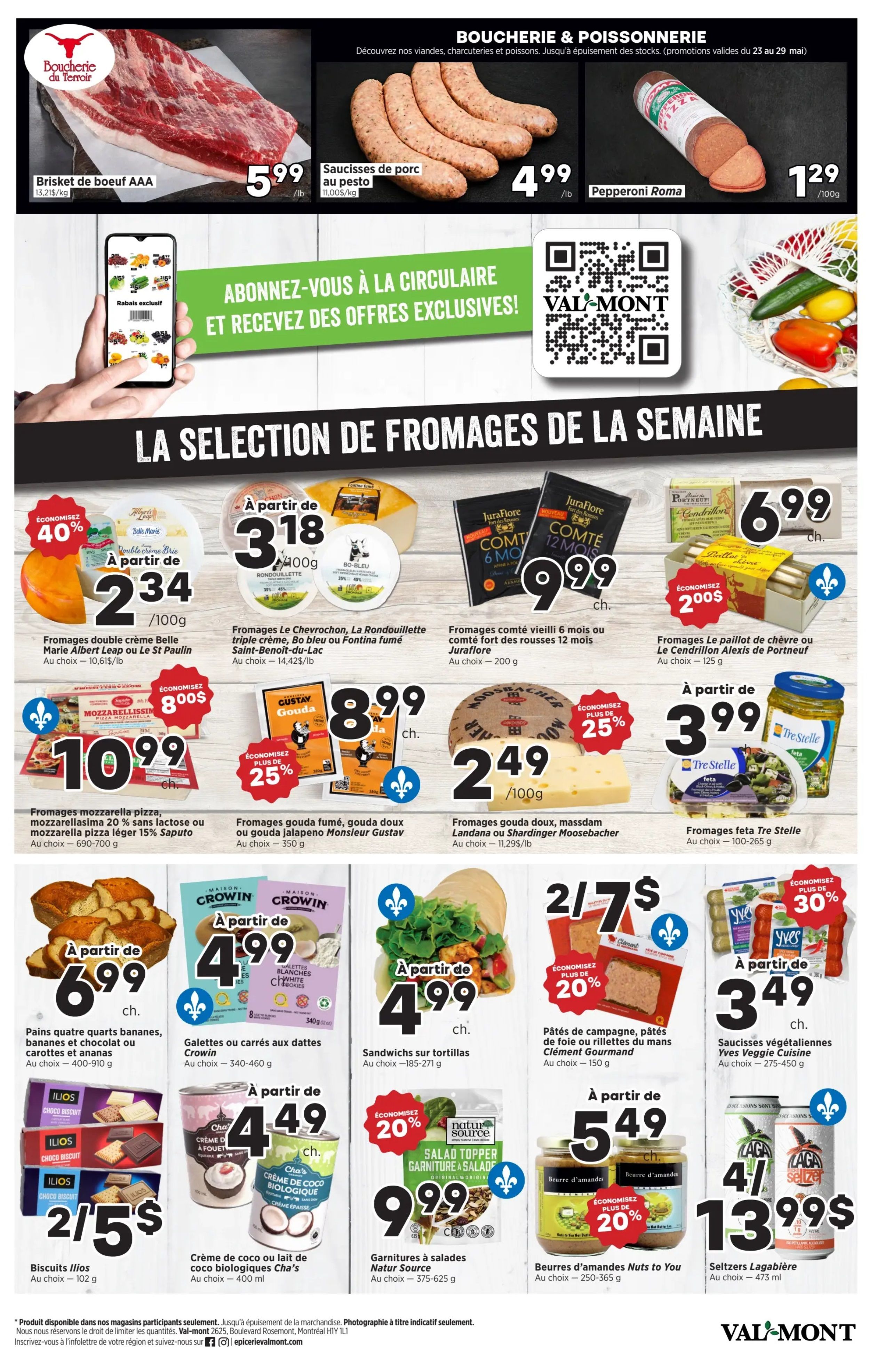 Val-Mont Flyer May 23 to 29