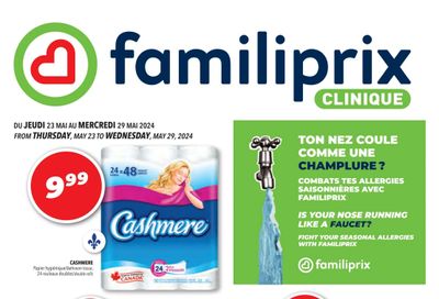Familiprix Clinique Flyer May 23 to 29