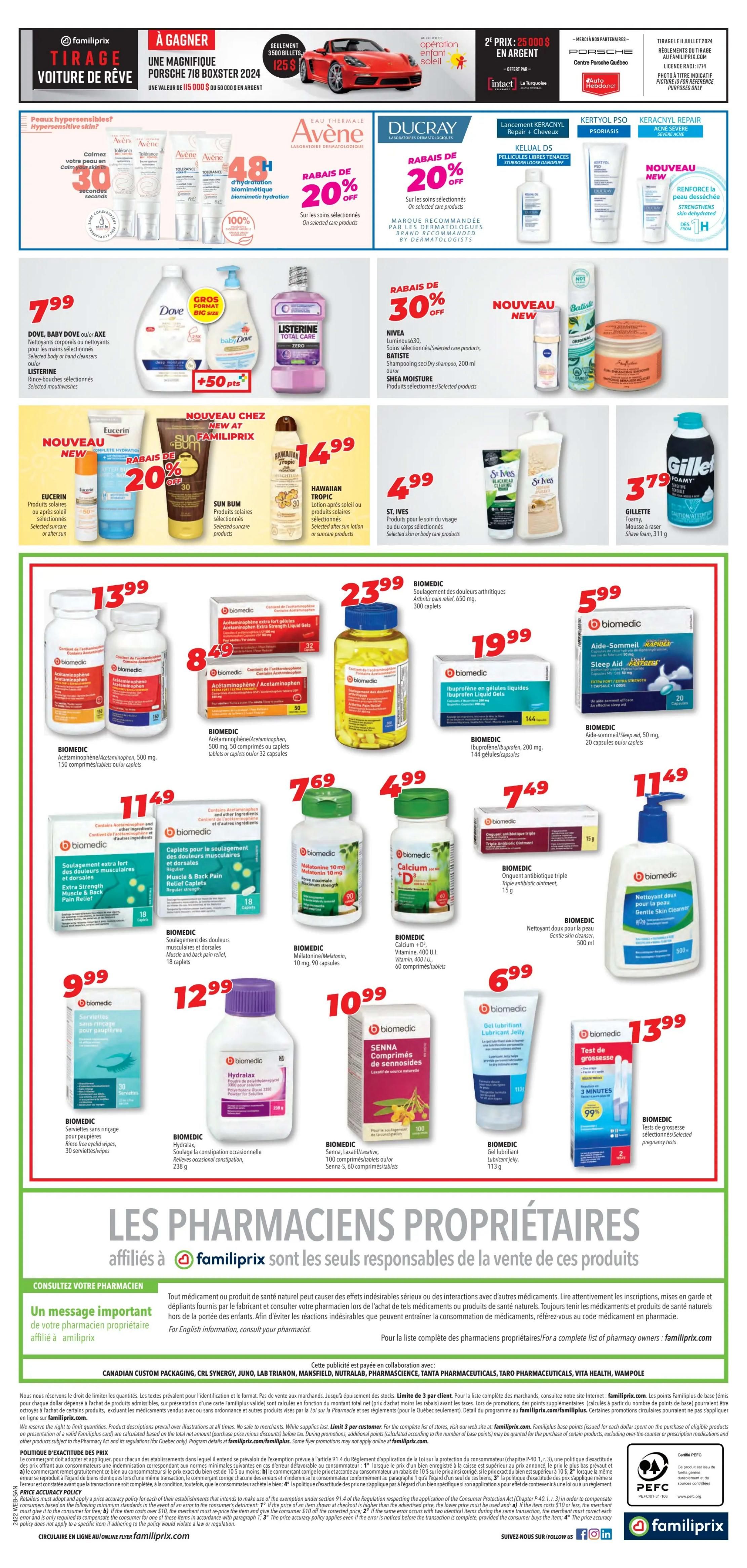 Familiprix Sante Flyer May 23 to 29
