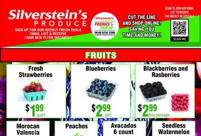 Silverstein's Produce Flyer May 21 to 25