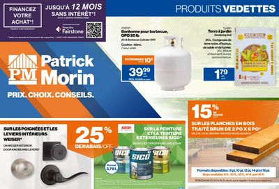 Patrick Morin Flyer May 23 to 29