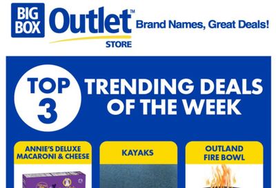 Big Box Outlet Store Flyer May 22 to 28