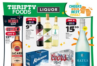 Thrifty Foods Liquor Flyer May 23 to 29