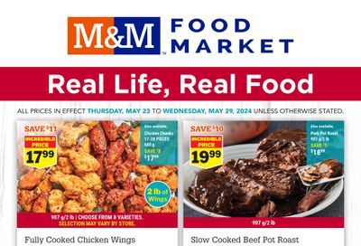 M&M Food Market (Atlantic & West) Flyer May 23 to 29